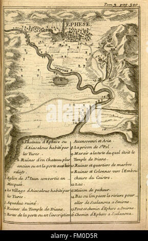 Relazione d'onu voyage du Levant (piastra 59) Foto Stock