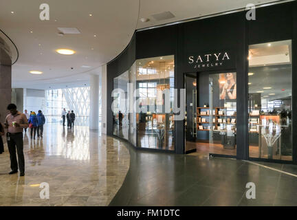 Satya Store, luogo di Brookfield nel Battery Park City, NYC, STATI UNITI D'AMERICA Foto Stock