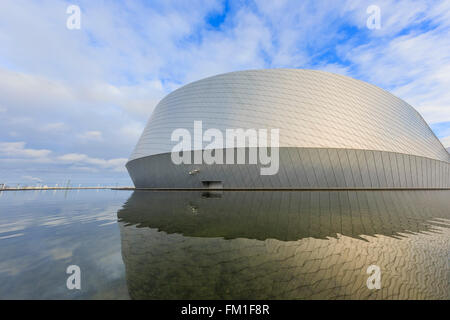 Il famoso acquario nazionale danese di Copenhagen al mattino Foto Stock