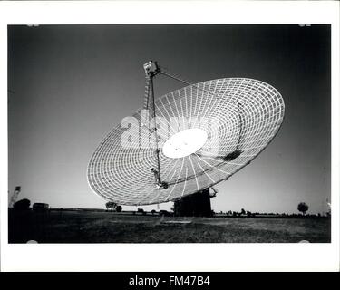 1969 - Parkes Radio Telescope, N.S.W. © Keystone Pictures USA/ZUMAPRESS.com/Alamy Live News Foto Stock