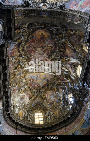 Chiesa barocca di San Giuseppe dei Teatini,palermo,Sicilia,Italia Foto Stock