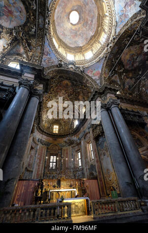 Chiesa barocca di San Giuseppe dei Teatini,palermo,Sicilia,Italia Foto Stock