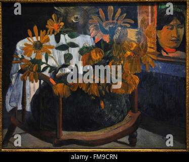 Paul Gauguin (1848-1903). Pittore Francese. Girasoli, 1901. Olio su tela. Lo stato Museo Hermitage. San Pietroburgo. La Russia. Foto Stock