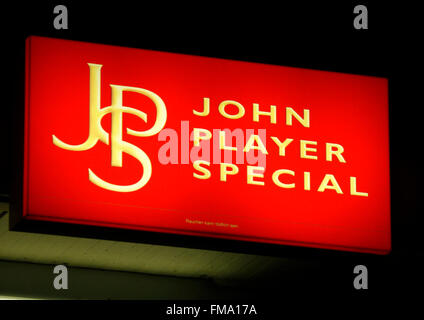 Markenname: 'John Player Special', Berlino. Foto Stock