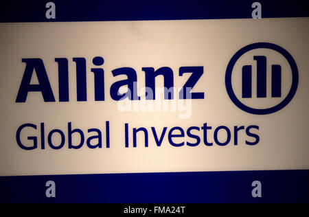 Markenname: "Allianz', Berlino. Foto Stock