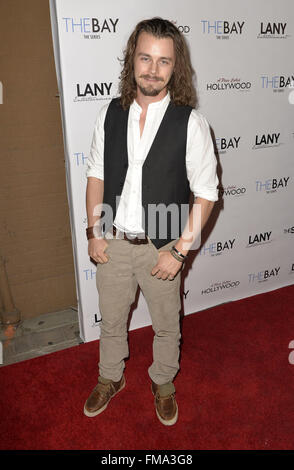 Hollywood, California, USA. 10 marzo, 2016. Riley. Quinto annuale LANY Miscelatore di intrattenimento tenutasi a San Felix Hollywood. Photo credit: Koi Sojer/AdMedia © Koi Sojer/AdMedia/ZUMA filo/Alamy Live News Foto Stock