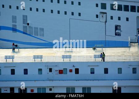 Francia, Bouches du Rhone , Marseille, area euromediterranee, Autorità Portuale Foto Stock