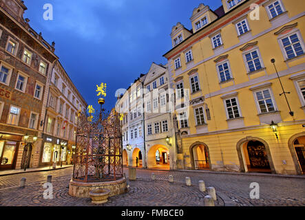 Il 'Piazzetta', proprio accanto alla Piazza della Città Vecchia, Staré Mesto ("Old Town') - Praga, Repubblica Ceca Foto Stock