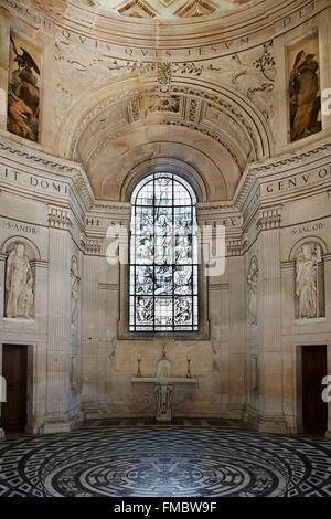 Francia, Eure et Loir, Anett Cappella interno Foto Stock
