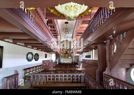 Paesi Bassi Olanda Settentrionale, Amsterdam, il quartiere a luci rosse, la soffitta chiesa, Museo Amstelkring (su di lieve Heer op solder) Foto Stock