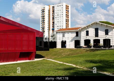 Francia, Gironde, Cenon, teatro Le Rocher de Palmer Foto Stock