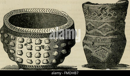 L'Encyclopedia of Antiquities del 1843 offre una panoramica completa dell'archeologia classica e medievale, offrendo informazioni dettagliate sui manufatti antichi, l'architettura e i siti storici. Foto Stock