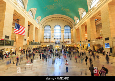 NEW YORK CITY - Sep 16: il Grand Central Terminal il Sep 16, 2014 in New York City. Foto Stock