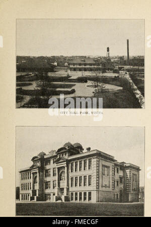 Muskogee e nel nordest Oklahoma, comprese le contee di Muskogee, McIntosh, Waggoner, cherokee, Sequoyah, Adair, Delaware, Mayes, Rogers, Washington, Nowata, Craig, e Ottawa (1922) Foto Stock