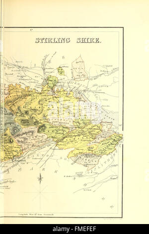 Ordnance dizionario geografico della Scozia - un sondaggio della topografia scozzese, statistici biografico e storico (1882) Foto Stock