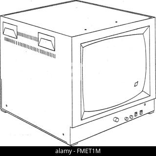 SandersAssociates - grafica8 - H-82-0176 Vistagraphic 3000 Graphic 8 Serie 8000 il manuale di funzionamento e manutenzione Feb1983 (1919) Foto Stock