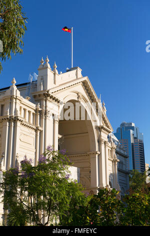 Royal Exhibition Building (Patrimonio Mondiale dell'UNESCO), Melbourne, Victoria, Australia Foto Stock