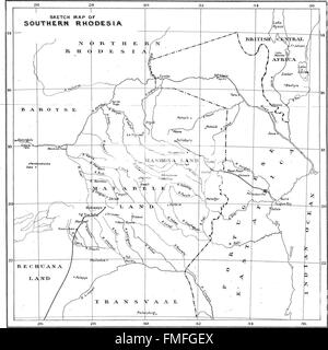 La terza amministrazione di Salisbury (1895-1900) si riferisce al periodo in cui Lord Salisbury fu primo ministro del Regno Unito, supervisionando le decisioni politiche chiave e le relazioni internazionali durante questo periodo. Foto Stock