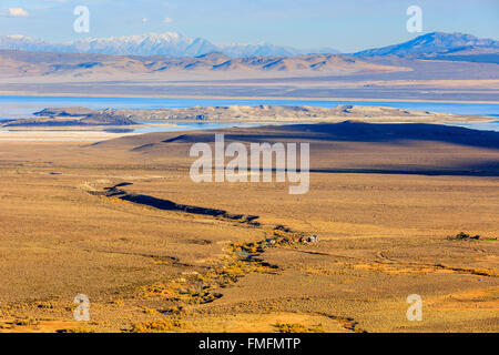 Bellissimo il tofu al Lago Mono in California Foto Stock