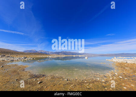 Bellissimo il tofu al Lago Mono in California Foto Stock