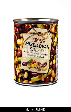 Possibile del Tesco miscelati Insalata di fagioli. Foto Stock