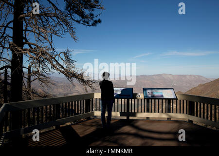 Cleveland National Forest si affacciano, CALIFORNIA, STATI UNITI D'AMERICA Foto Stock