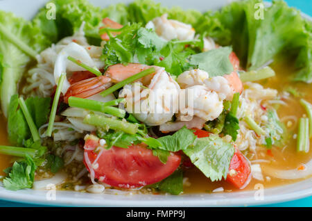 Saltate in padella il Cinghiale con Curry rosso Foto Stock