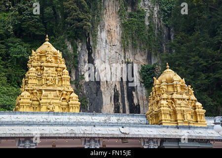 Famose Grotte Batu santuario vicino a Kuala Lumpur in Malesia Foto Stock