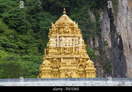 Famose Grotte Batu santuario vicino a Kuala Lumpur in Malesia Foto Stock