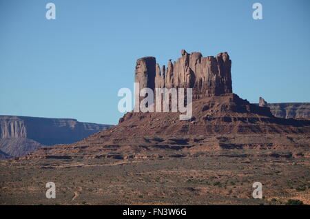 Scena da intorno ai quattro angoli / Monument Valley zone del sud-ovest degli Stati Uniti. Foto Stock