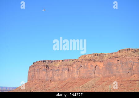 Scena da intorno ai quattro angoli / Monument Valley zone del sud-ovest degli Stati Uniti. Foto Stock