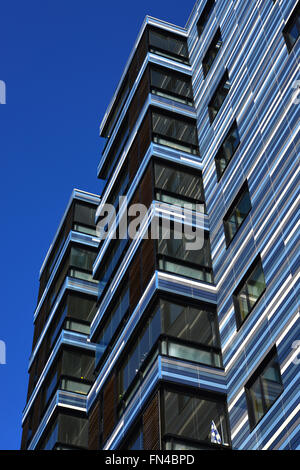 London NW6, Queen's Park, Albert Road, Appartamenti Moderni Foto Stock