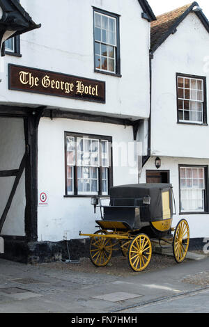 The George Hotel, Dorchester on Thames, Oxfordshire, Inghilterra Foto Stock