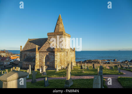 St Monans chiesa Fife Scozia Scotland Foto Stock