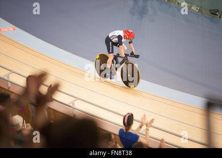 British atleta,Welsh Mark Colbourne vince la medaglia d oro e il record del mondo in C1 3km inseguimento. Paralimpiadi,Londra,2012,l'Inghilterra,UK. Foto Stock