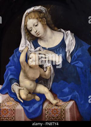 La Madonna e il Bambino 1520 Jan Gossaert 1478 - 1532 Olandese Olandese fiamminga Foto Stock