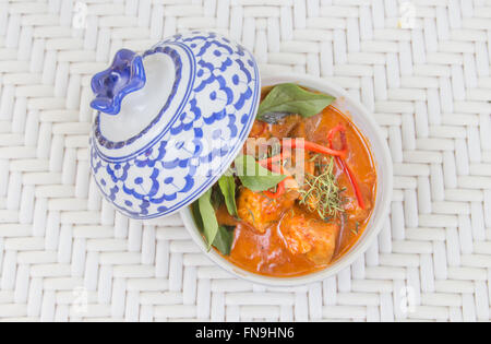 Thai curry rosso Foto Stock