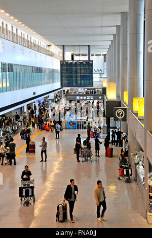 Dall'Aeroporto Internazionale Narita di Tokyo Giappone Foto Stock