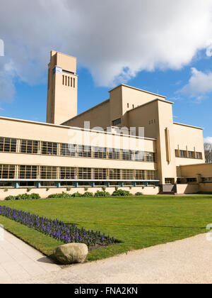 Municipio di Dudok a Hilversum, Paesi Bassi Foto Stock