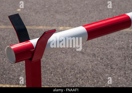 Nessuna barriera di ingresso blocco accesso al city car park in bagno, REGNO UNITO Foto Stock