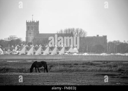 Christchurch Priory, Dorset, England, Regno Unito Foto Stock