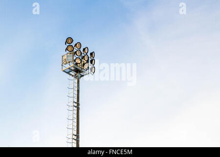 I washer per illuminare lo stadio Foto Stock