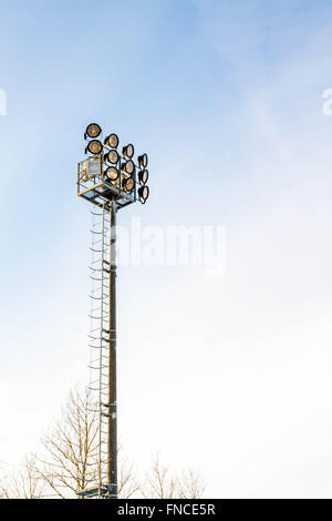 I washer per illuminare lo stadio Foto Stock