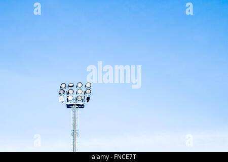 I washer per illuminare lo stadio Foto Stock