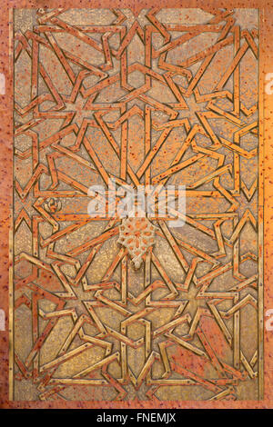 Abstract background moresco - gate mudéjar Foto Stock