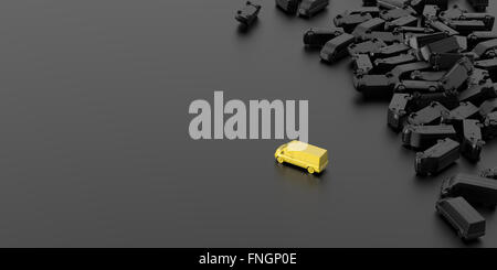 Spese di spedizione e trasporto dei concetti Foto Stock