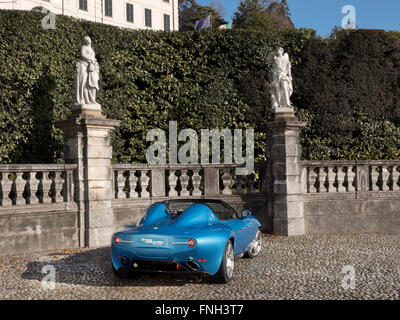 2016 Disco Volante Spider costruito da Touring di Milano. Posizione intorno al lago di Como Italia Foto Stock
