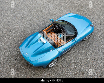 2016 Disco Volante Spider costruito da Touring di Milano. Posizione intorno al lago di Como Italia Foto Stock