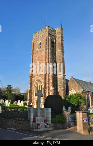 Chiesa Parrocchiale, Lympstone, Devon, Inghilterra, Regno Unito Foto Stock