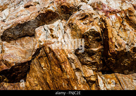 Forche centrale fiume Kaweah, vicino ai generali Hwy a Sequoia National Park, California, Stati Uniti d'America. Foto Stock